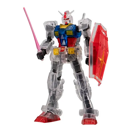 機動戦士ガンダム CAPSULE ACTION RX-78-2ガンダム~GUNDAM BASE LIMITED ver.~ クリアカラーver.