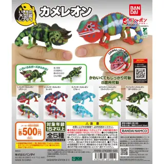 いきもの大図鑑レプティ カメレオンの画像