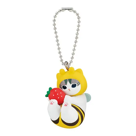 mofusand ハチにゃんスイング いちごを持つハチにゃん