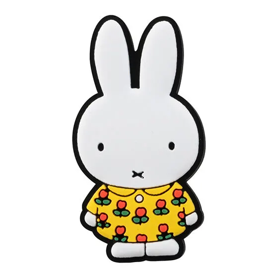 miffy ラバーマグネット3 ミッフィー（花柄）