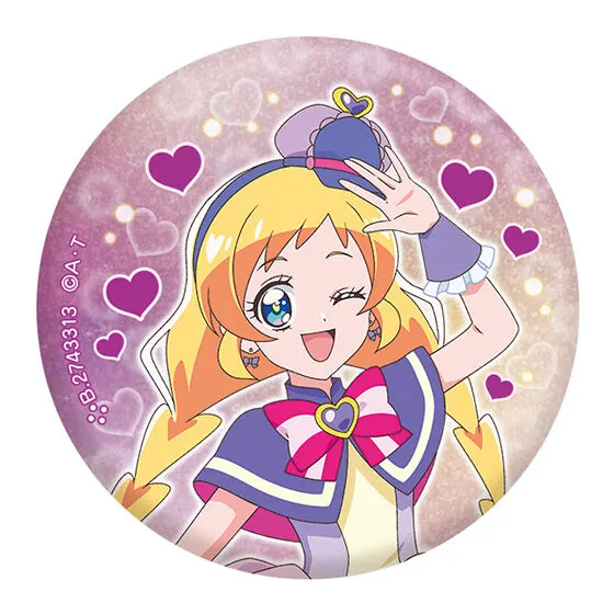 プリキュアオールスターズ プリキュアあそーと2024 C賞缶ミラー(キュアフレンディ)