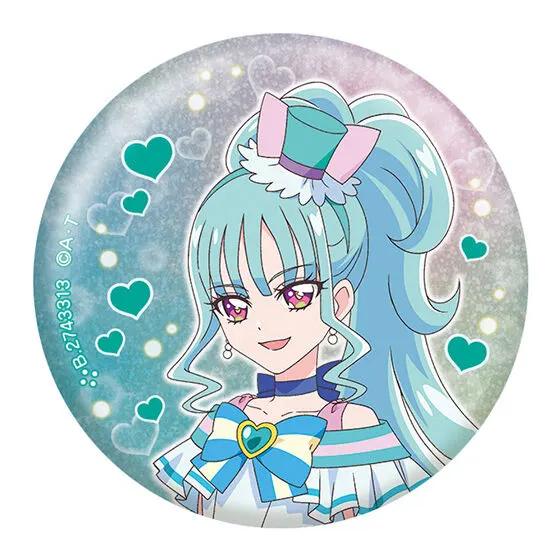 プリキュアオールスターズ プリキュアあそーと2024 C賞缶ミラー(キュアリリアン)