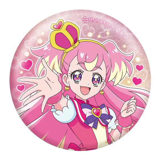 プリキュアオールスターズ プリキュアあそーと2024 C賞缶ミラー(キュアワンダフル)