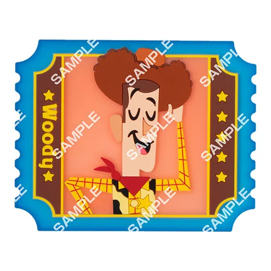 TOY STORY クリアラバーコースター Woody