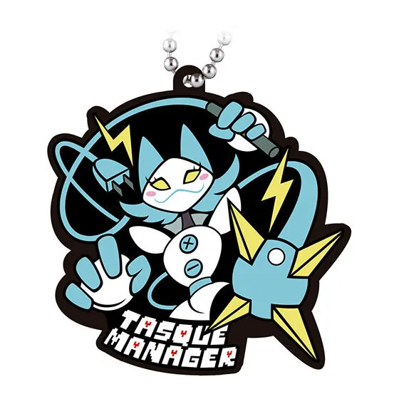 DELTARUNE カプセルラバーマスコット TASQUE MANAGER(タスクマネージャー)