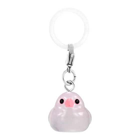 めじるしアクセサリー ゆらりことり NEW 白文鳥