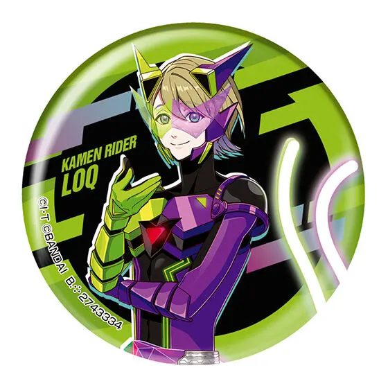 ライドカメンズ カプセル缶バッジコレクション 仮面ライダーLOQ
