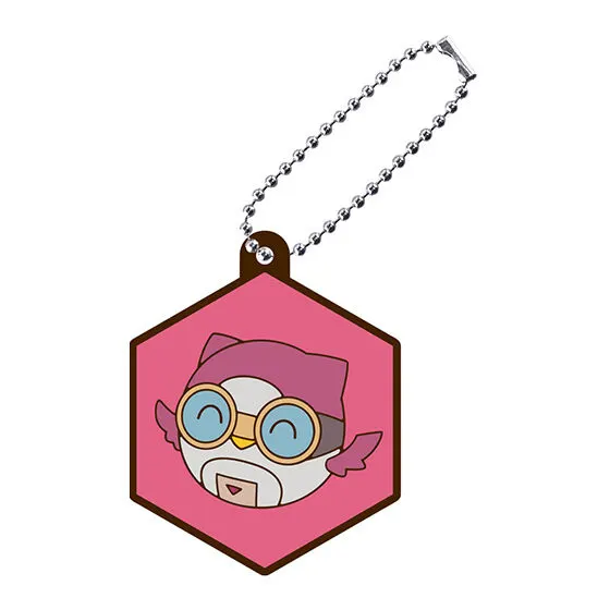 ドズル社 カプセルラバーマスコット MENフクロウ