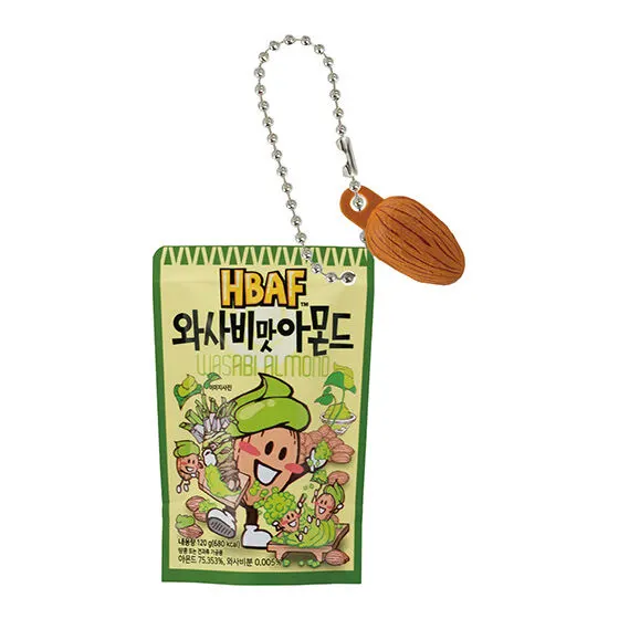 HBAF ミニチュアシャカシャカチャーム WASABI ALMOND