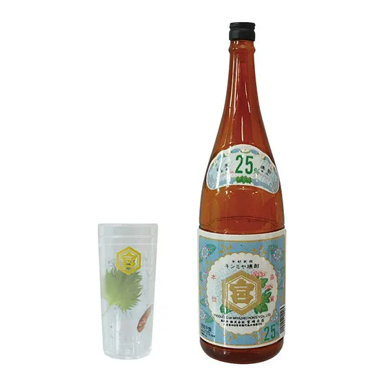 キンミヤ ミニチュアコレクション 亀甲宮焼酎 1800ml&金魚
