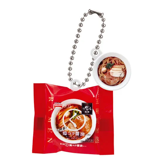 テーブルマーク ミニチュアチャーム らぁ麺やまぐち監修まるぐ 鶏コクラーメン