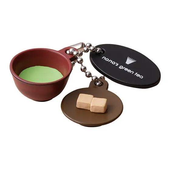 ナナズグリーンティー ミニチュアチャーム 抹茶(きな粉生チョコレート付)