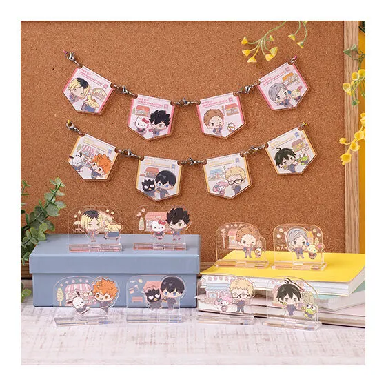 ハイキュー!!×サンリオキャラクターズ アクリルあそーと イメージカット