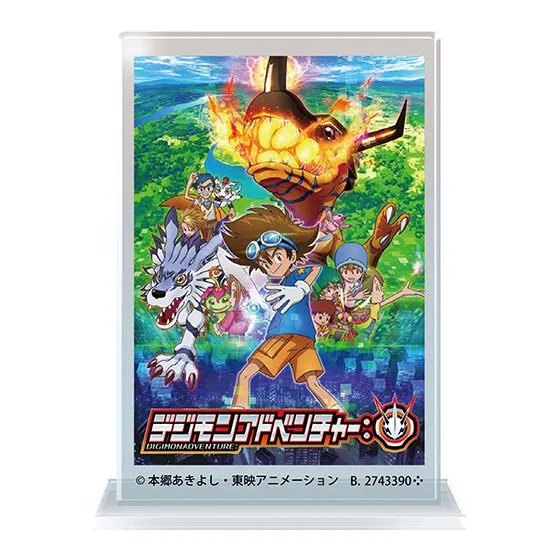 デジモン TVアニメシリーズ ポスターアクリルスタンド デジモンアドベンチャー:
