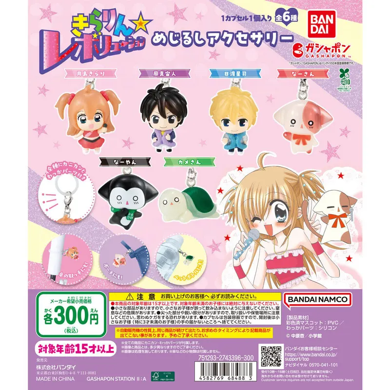 きらりん☆レボリューション めじるしアクセサリーの台紙