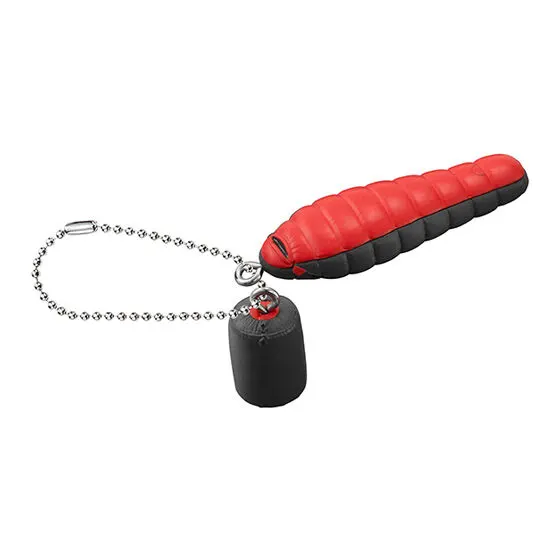 NANGA ミニチュアシュラフチャーム UDD BAG 450 RED
