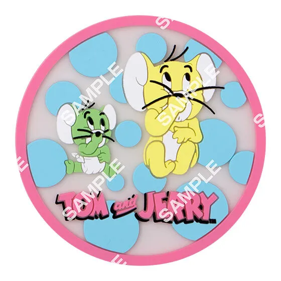 TOM and JERRY クリアラバーコースター タフィー、ジェリー