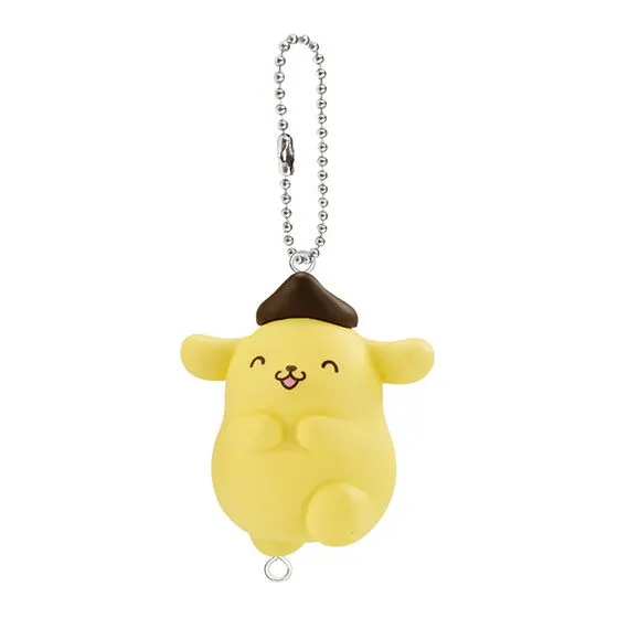 サンリオキャラクターズ つまんでつなげてますこっと ポムポムプリン(ボールチェーンver.)