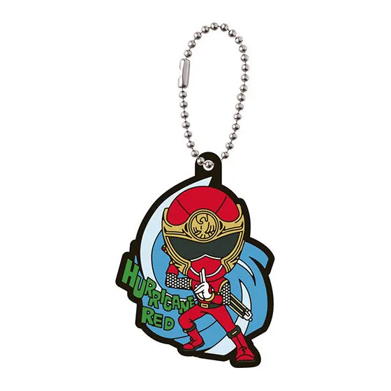 スーパー戦隊シリーズ レジェンドカプセルラバーマスコット ハリケンレッド
