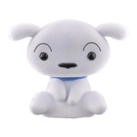 クレヨンしんちゃん シロがいっぱい フロッキードール シロ(かいかいポーズ)