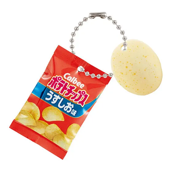 カルビー シャカシャカミニチュアチャーム ポテトチップス うすしお味