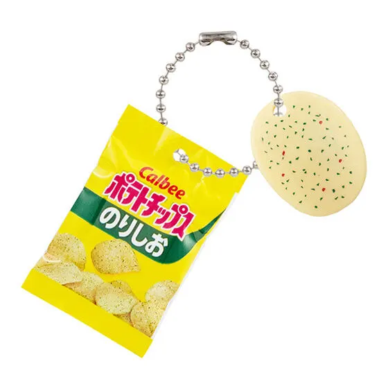 カルビー シャカシャカミニチュアチャーム ポテトチップス のりしお