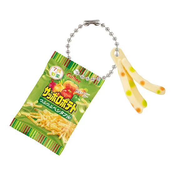 カルビー シャカシャカミニチュアチャーム サッポロポテト つぶつぶベジタブル