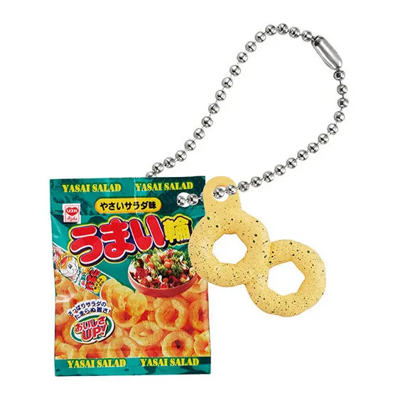 リスカ ミニチュアチャーム うまい輪 やさいサラダ味