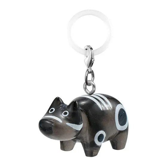 カラフルべこ めじるしアクセサリー ブラックべこ