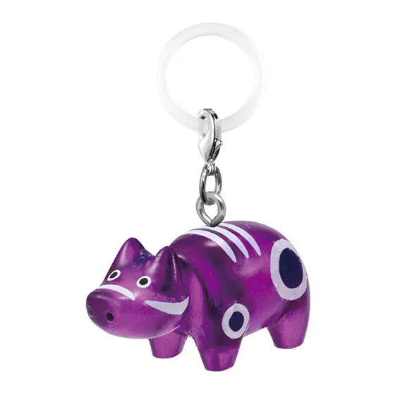 カラフルべこ めじるしアクセサリー パープルべこ