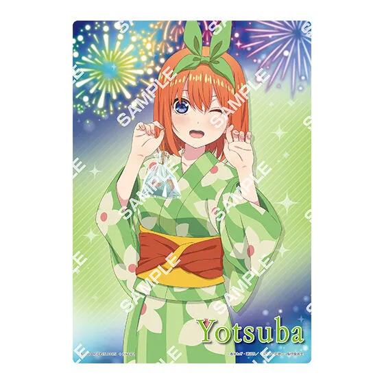 五等分の花嫁∽ クリアポスターコレクション2 四葉A