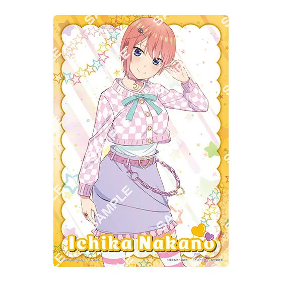 五等分の花嫁∽ クリアポスターコレクション2 一花B