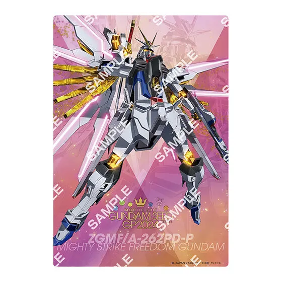 機動戦士ガンダムSEED FREEDOM クリアビジュアルポスター2 デザインE