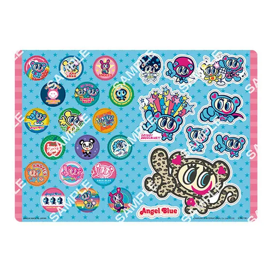 ナルミヤキャラクターズ ジャンボシールダス Angel Blue②