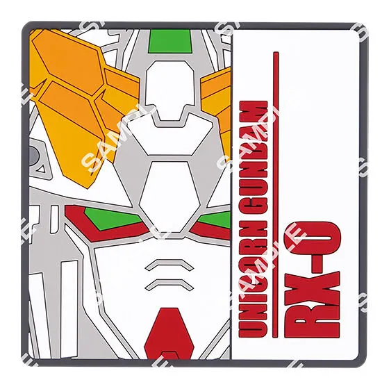 ガンダムシリーズ ラバーコースター~GUNDAM BASE LIMITED~ RX-0 ユニコーンガンダム