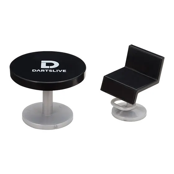 DARTSLIVE サウンドミニチュアコレクション TABLE/CHAIR(DARTSLIVEロゴ入り)
