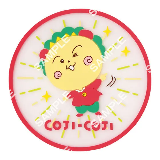 コジコジ クリアラバーコースター デザインA