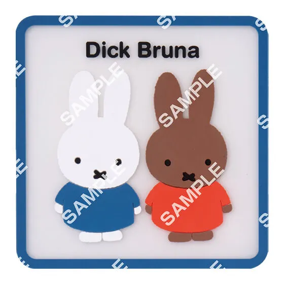 miffy クリアラバーコースター3 ミッフィーとメラニー