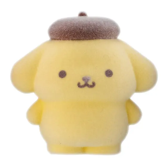 サンリオキャラクターズ ふわふわフロッキードール ポムポムプリン