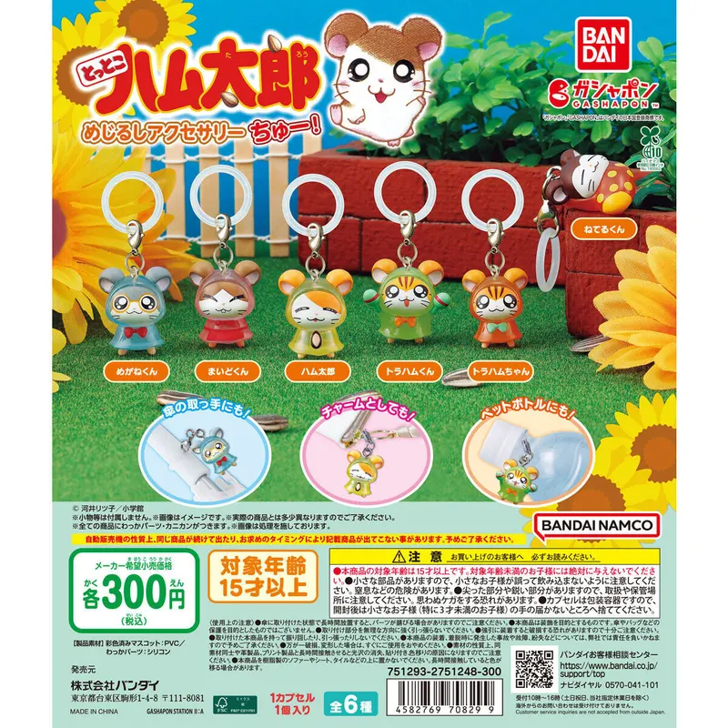 とっとこハム太郎 めじるしアクセサリー ちゅー!の台紙