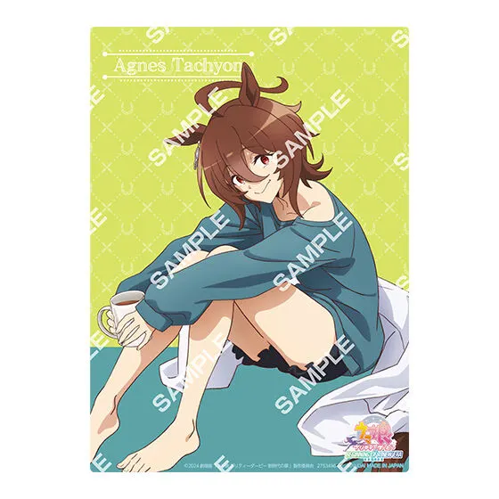 バンダイナムコアミューズメント限定 【フラットガシャポン】劇場版『ウマ娘 プリティーダービー 新時代の扉』コレクタブルクリアボード~Relax time~ アグネスタキオン