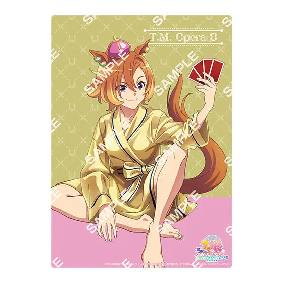 バンダイナムコアミューズメント限定 【フラットガシャポン】劇場版『ウマ娘 プリティーダービー 新時代の扉』コレクタブルクリアボード~Relax time~ テイエムオペラオー