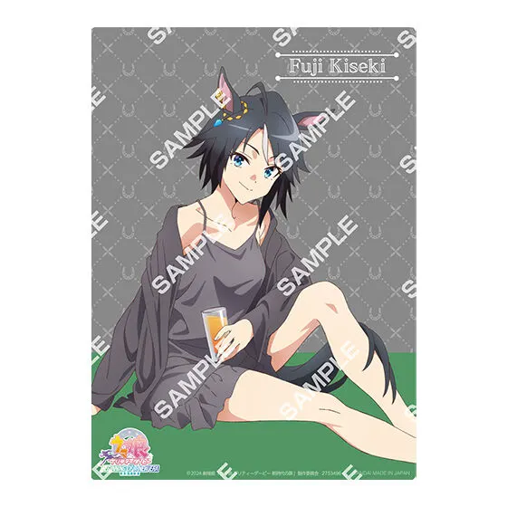 バンダイナムコアミューズメント限定 【フラットガシャポン】劇場版『ウマ娘 プリティーダービー 新時代の扉』コレクタブルクリアボード~Relax time~ フジキセキ