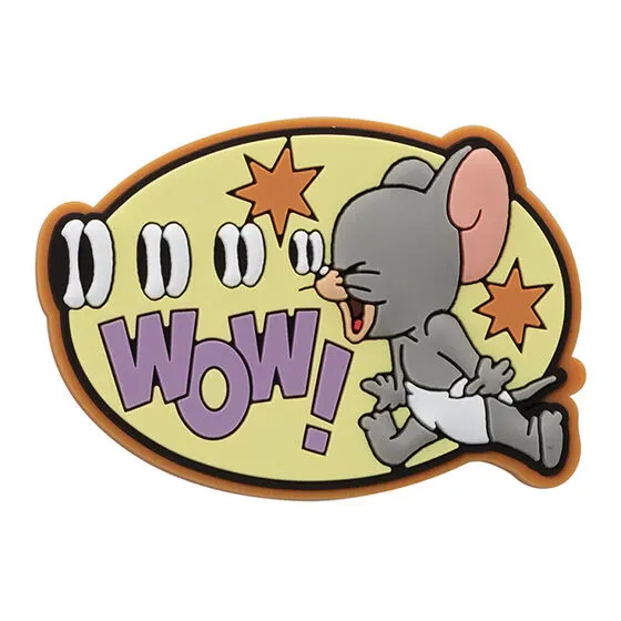 TOM and JERRY ラバーマグネット2 タフィーB