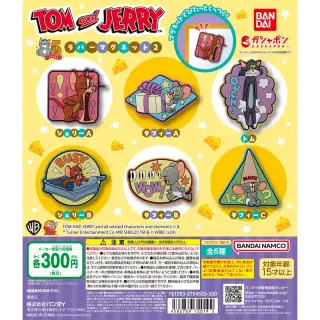 TOM and JERRY ラバーマグネット2の画像