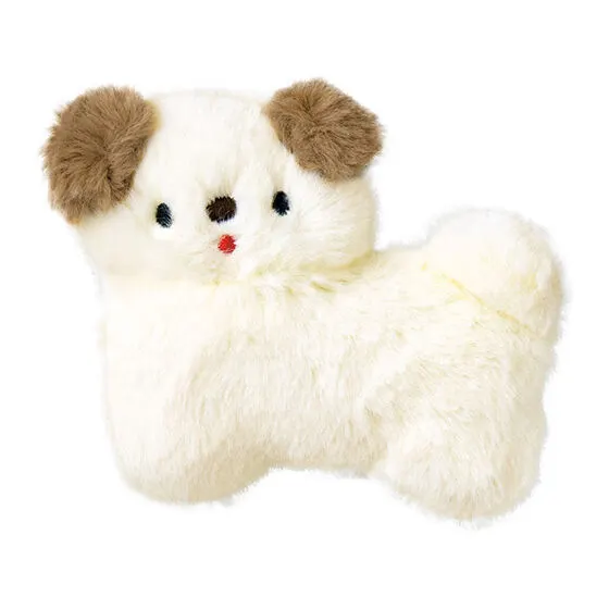 にこやまポッケ ぬいぐるみクリップ こいぬ
