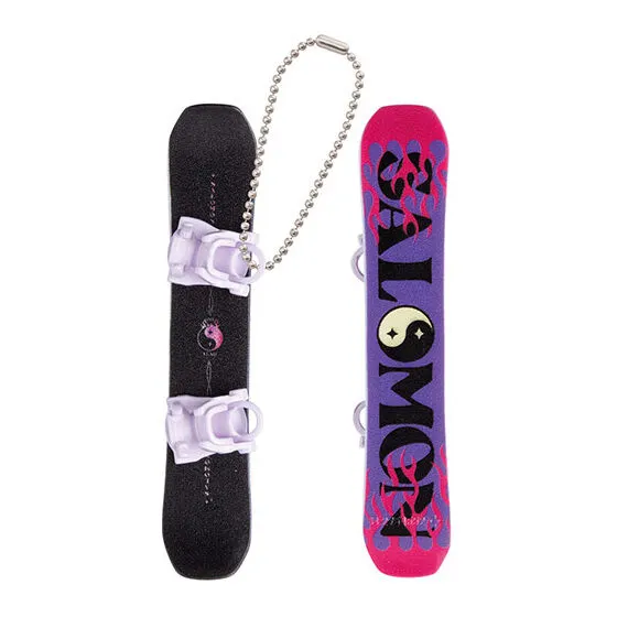 SALOMON スノーボードミニチュアチャーム OH YEAH!