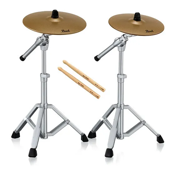 Pearl Drums Miniature Collection CRASH&RIDE CYMBALS&STICKS