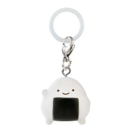 よこみぞゆりのなんでもいきもの めじるしアクセサリー のりおにぎり
