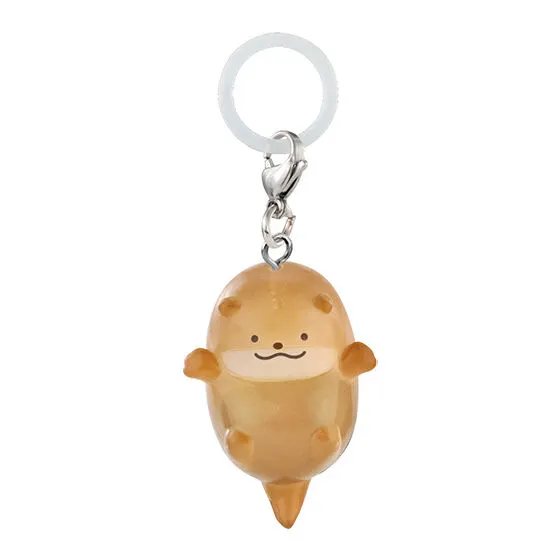 よこみぞゆりのなんでもいきもの めじるしアクセサリー カワウソ